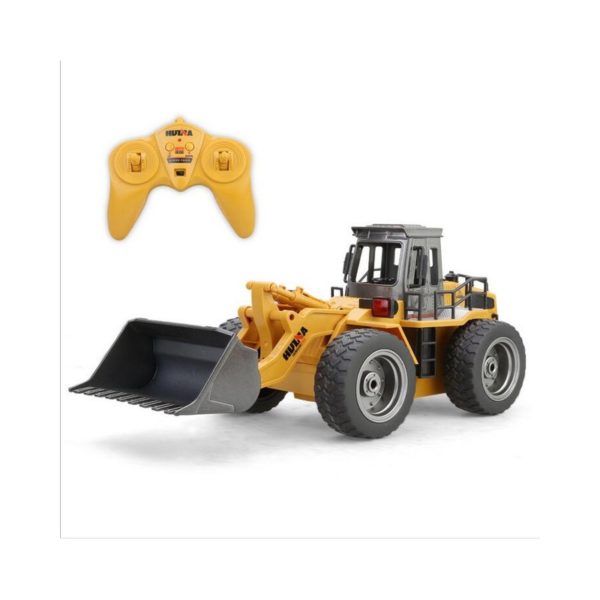 RC HUINA Kolový nakladač 1:18 S KOVOVOU LŽÍCÍ 4x4