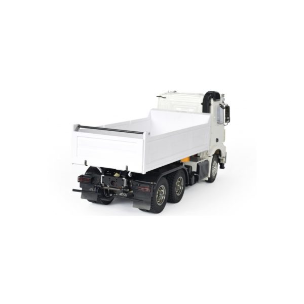 RC AMEWI PROFI SKLÁPĚČ Mercedes-Benz Arocs,  celokovový proporcionální sklápěč, nosnost 3,5 kg, bílý - Image 2