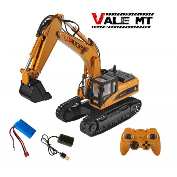 RC PROFI VALE MT pásový bagr 1:16 RTR otoč 360, 23 kanálů, zvuk, kouř, LED - Image 13