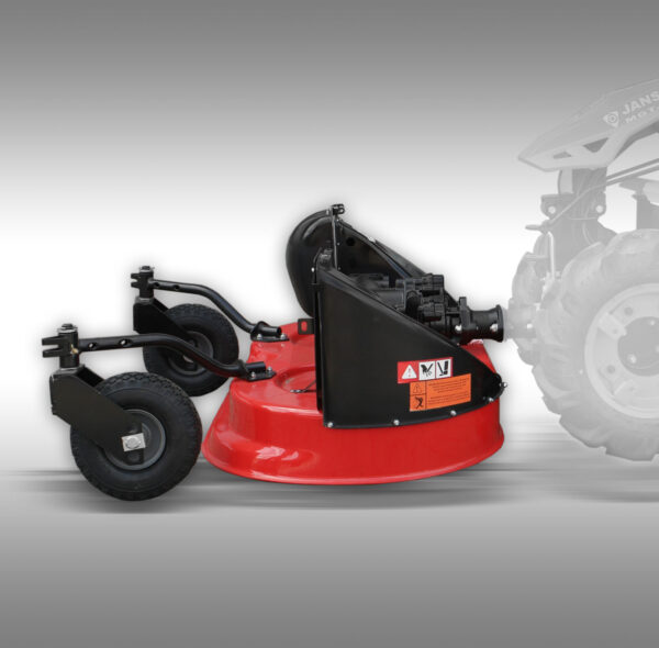 Rotační sekačka na trávu s šířkou 100 cm pro ruční traktor Jansen MGT-600 - Image 4