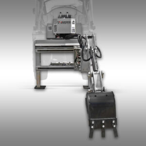 Zadní bagr / Kolový nakladač Jansen BHSM-175 včetně 300 mm lopaty