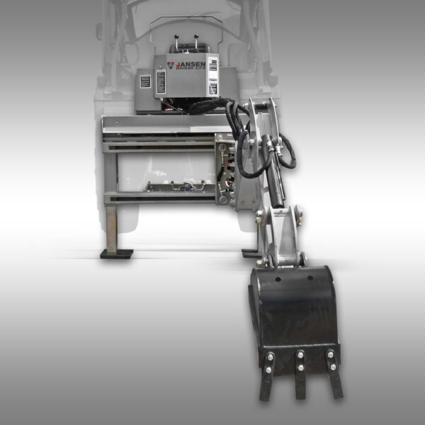 Zadní bagr / Kolový nakladač Jansen BHSM-175 včetně 300 mm lopaty - Image 2