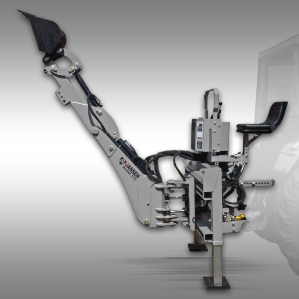 Zadní bagr / Kolový nakladač Jansen BHSM-175 včetně 300 mm lopaty - Image 7