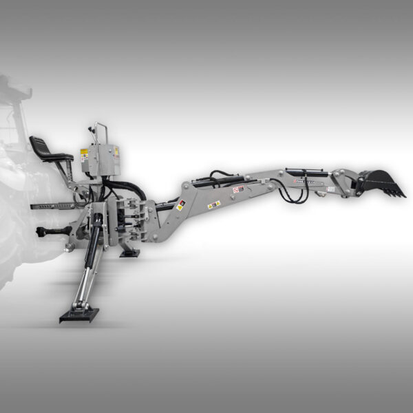 Zadní bagr / Kolový nakladač Jansen BHM-225 včetně 400 mm lopaty - Image 3