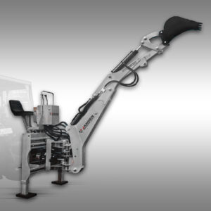 Zadní bagr / Kolový nakladač Jansen BHSM-225 včetně 400 mm lopaty