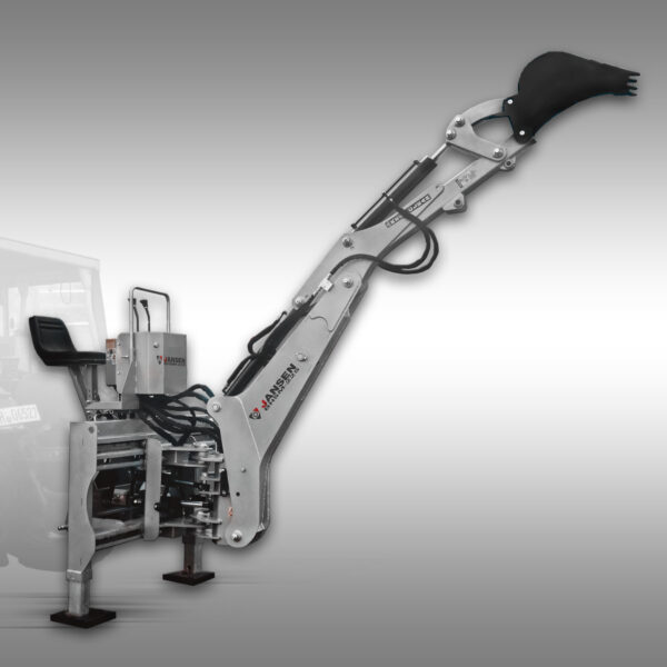 Zadní bagr / Kolový nakladač Jansen BHSM-225 včetně 400 mm lopaty - Image 2