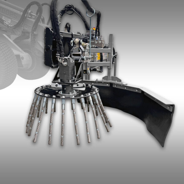 Kartáč na plevel Jansen WKB-70, vyžínač plevele, hydraulický - Image 6
