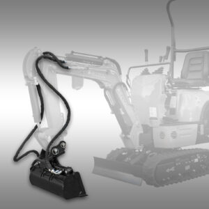 Hydraulická naklápěcí lžíce pro mini rypadlo Jansen MB-800