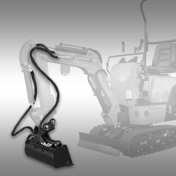 Hydraulická naklápěcí lžíce pro mini rypadlo Jansen MB-800