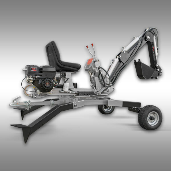 Mini rypadlo Jansen MB-360°, benzínový motor, chodové rypadlo, otáčecí kroužek 360° - Image 4
