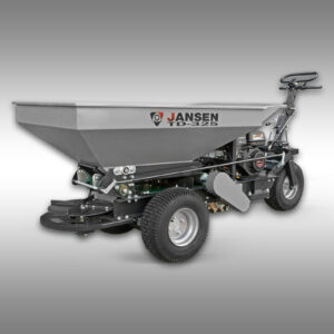 Rozmetadlo písku Jansen TD-325, Topdresser, Rozmetadlo hnojiv, Rozmetadlo písku