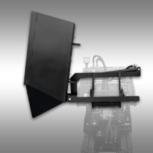 Boční vyklápěcí lžíce pro smykem řízený nakladač Jansen KL-200 loader