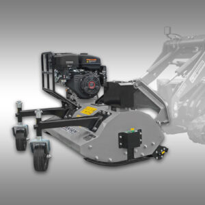 Čelní benzinový mulčovač sekačka Jansen BMM-100, kladivkový mini mulčovač